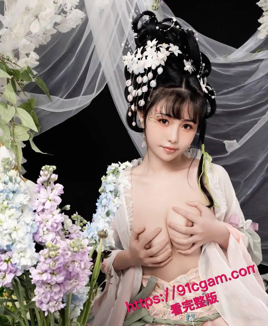 福利姬 爆机少女喵小吉《花间集》尺度逆天, 堪称人间梦中情逼!-1