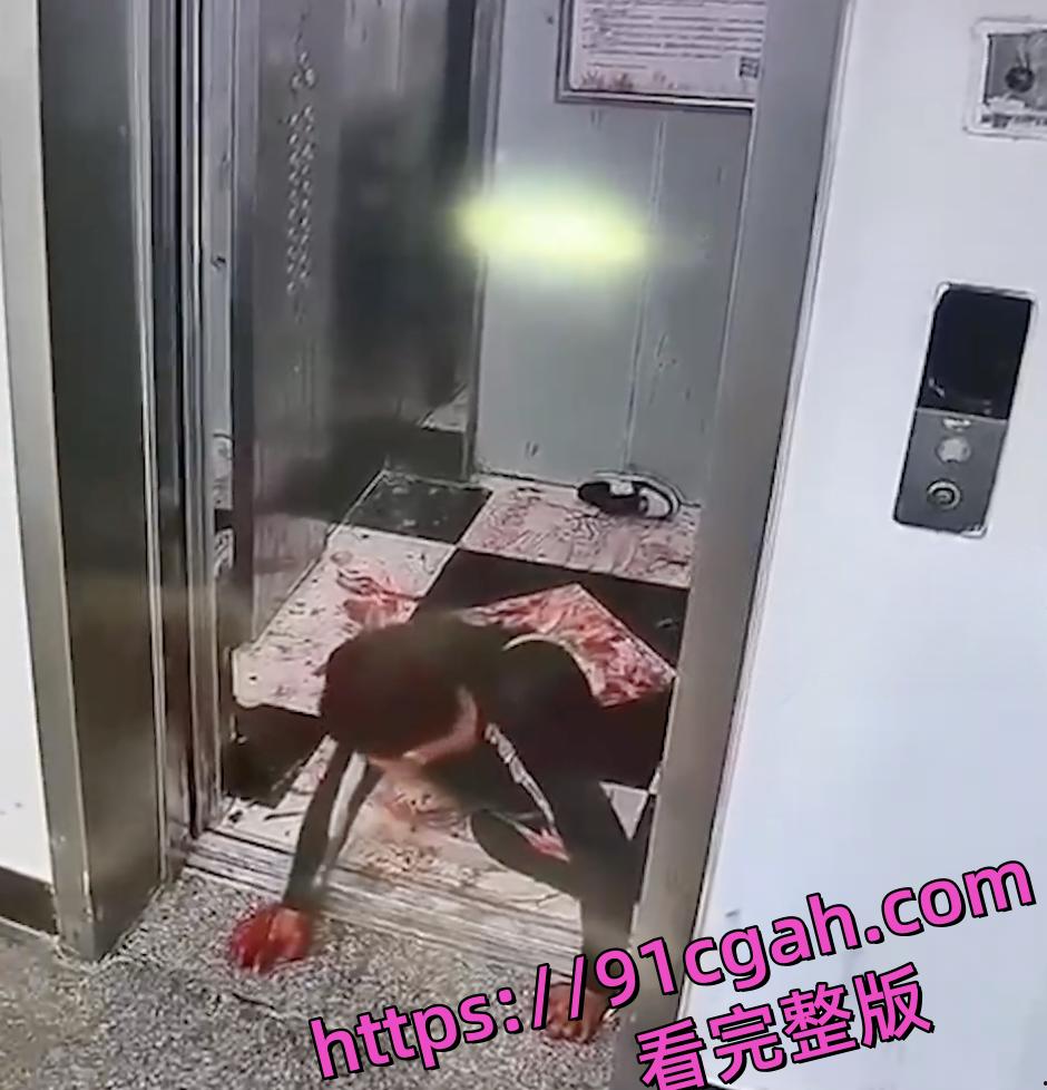 亚运期间杀人事件！杭州中沙金座男子出轨电梯内被噶 监控视频曝光！-5