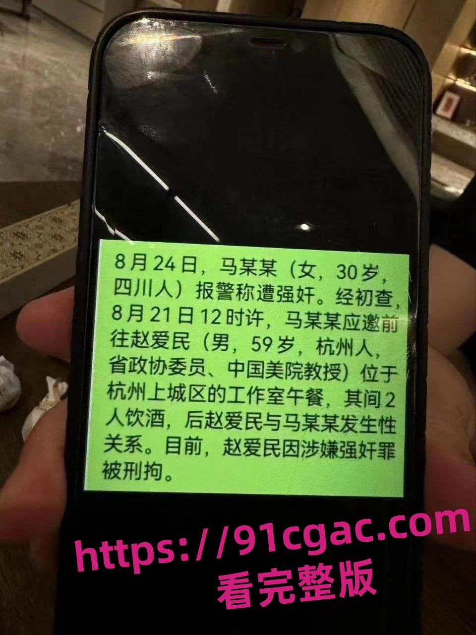 中国美院教授赵爱民强奸女研究员马敏蔚流出不雅视频遭疯传！-4